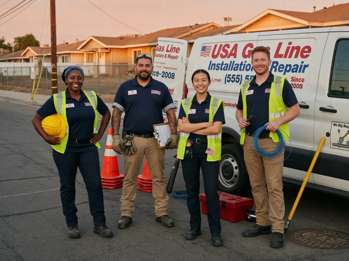 Gas Line Installation company in Lacota, MI